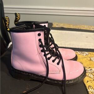 Dr Marten combat boots for kids. Size 3. Barely worn.